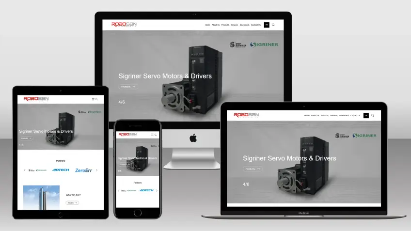 Site profissional da Robosan Automação